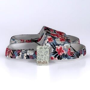 Mudd Floral Slide Sandals Women's Size 7 Aloha-01FLP Multicolor Pool Sandals